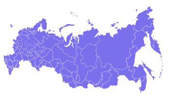Map of Russia